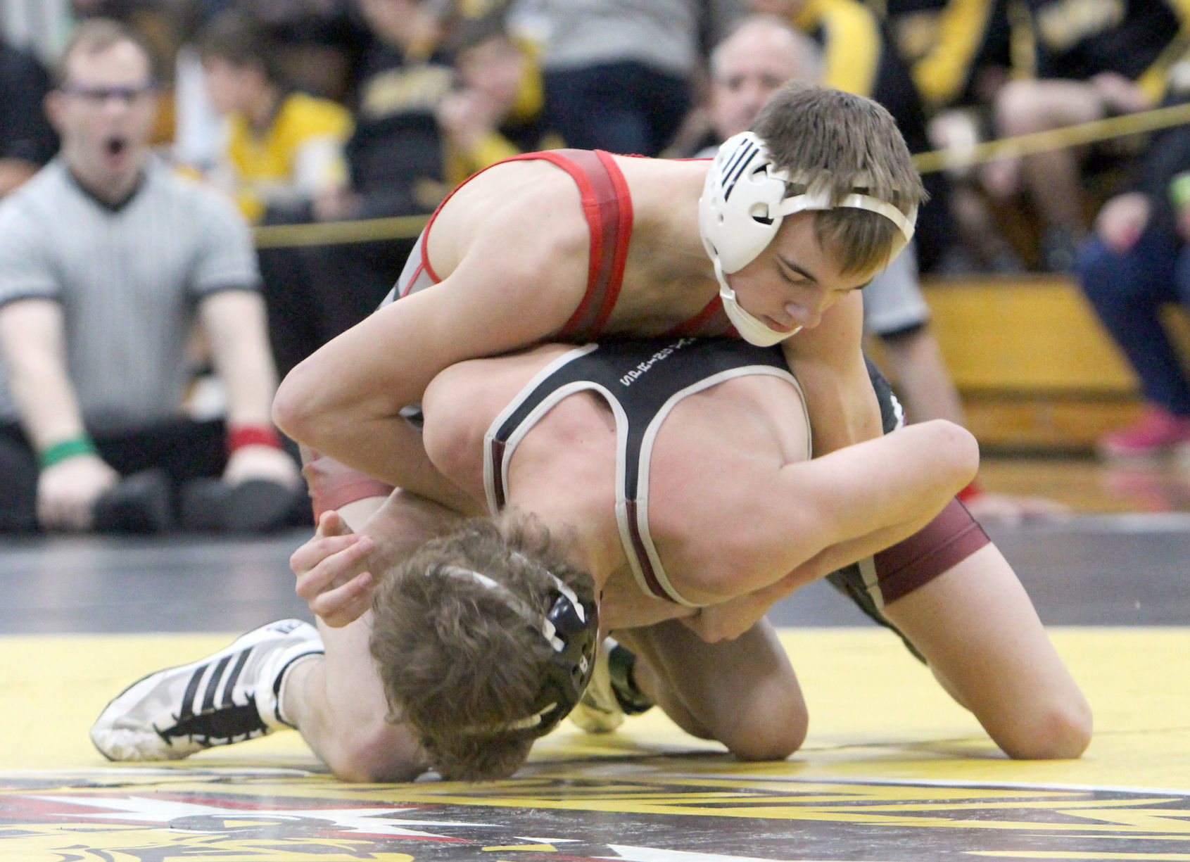 Division 3 wrestling regionals at Cadott 2-9-19